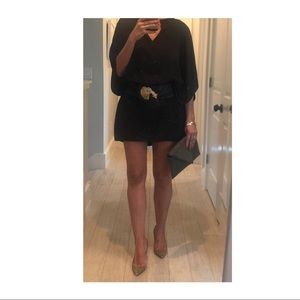 Black Kimono dress
